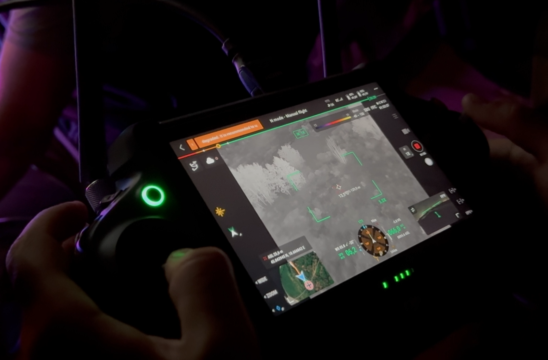 Monitoraggio con droni