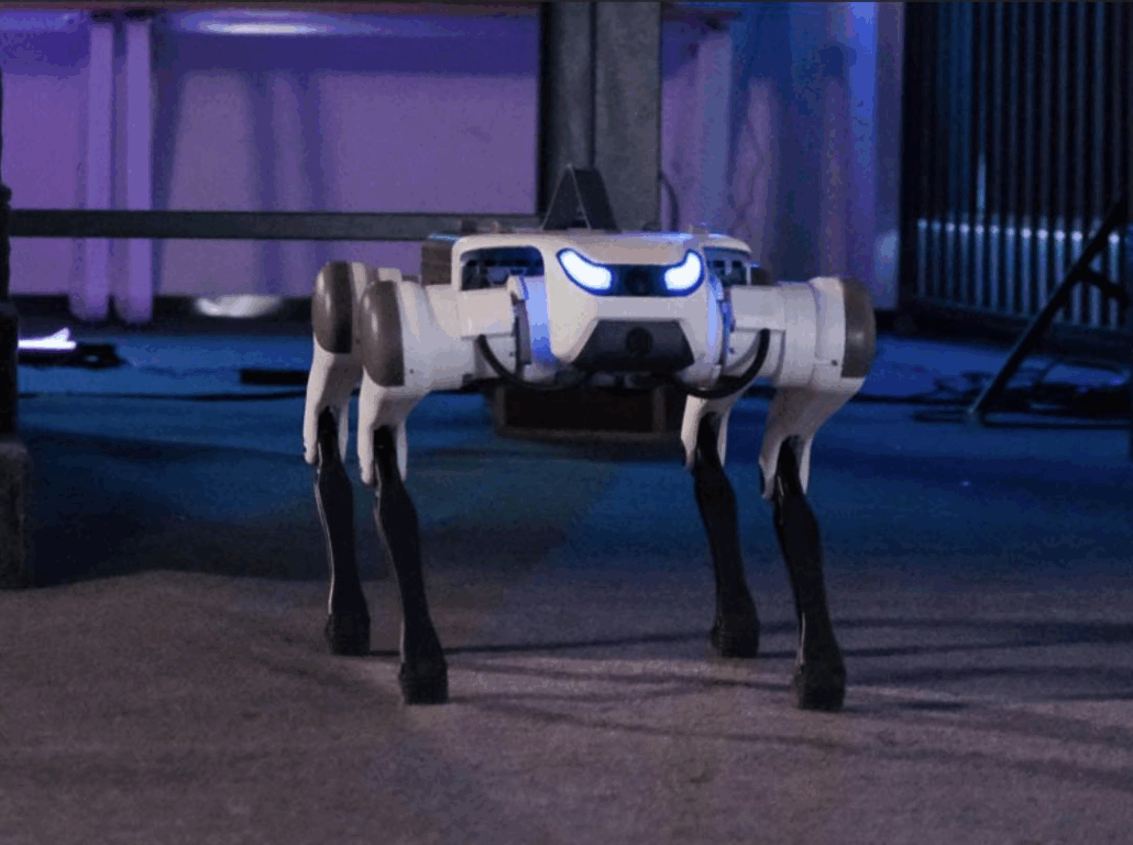 SPIKE AI: robot quadrupede per laser scanning e analisi ambientale.