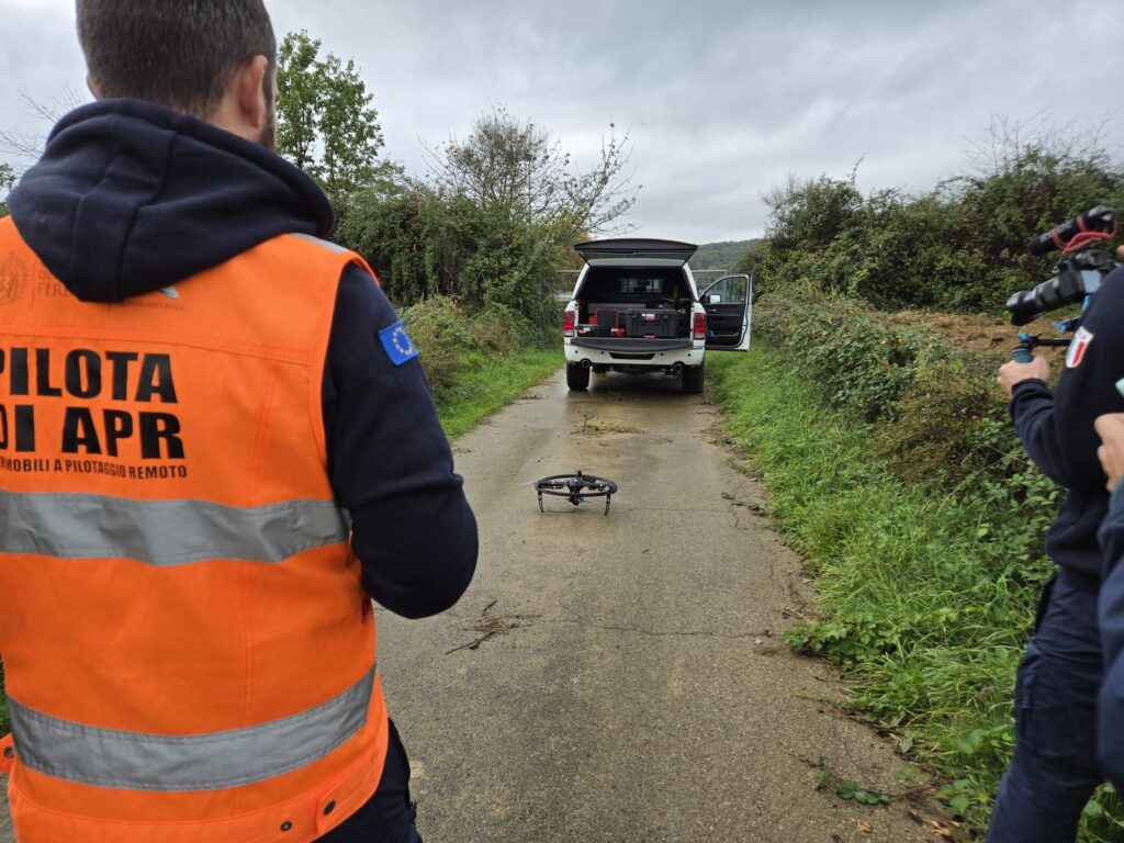 Protezione Civile, nel Mugello droni in campo per affrontare le emergenze.