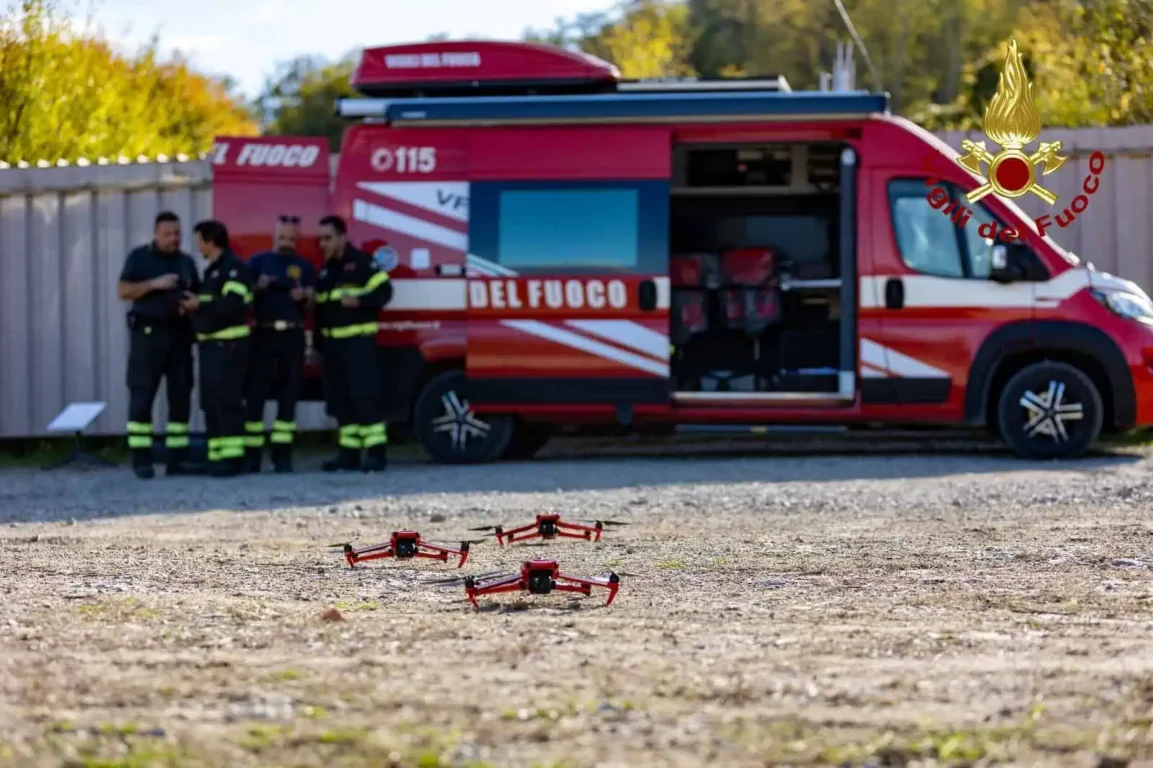 Droni VVF Toscana: addestramento con Lifeseeker e sistemi "tethered".