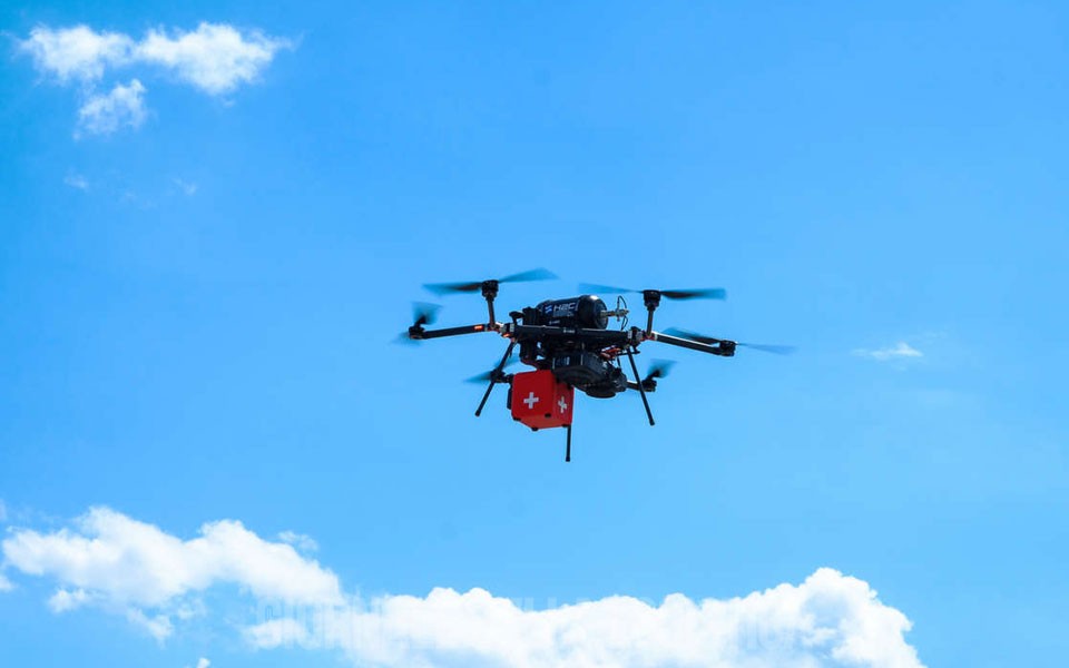 Droni per la logistica sanitaria in Veneto: Stesi per il progetto &ldquo;Sandbox&rdquo;.