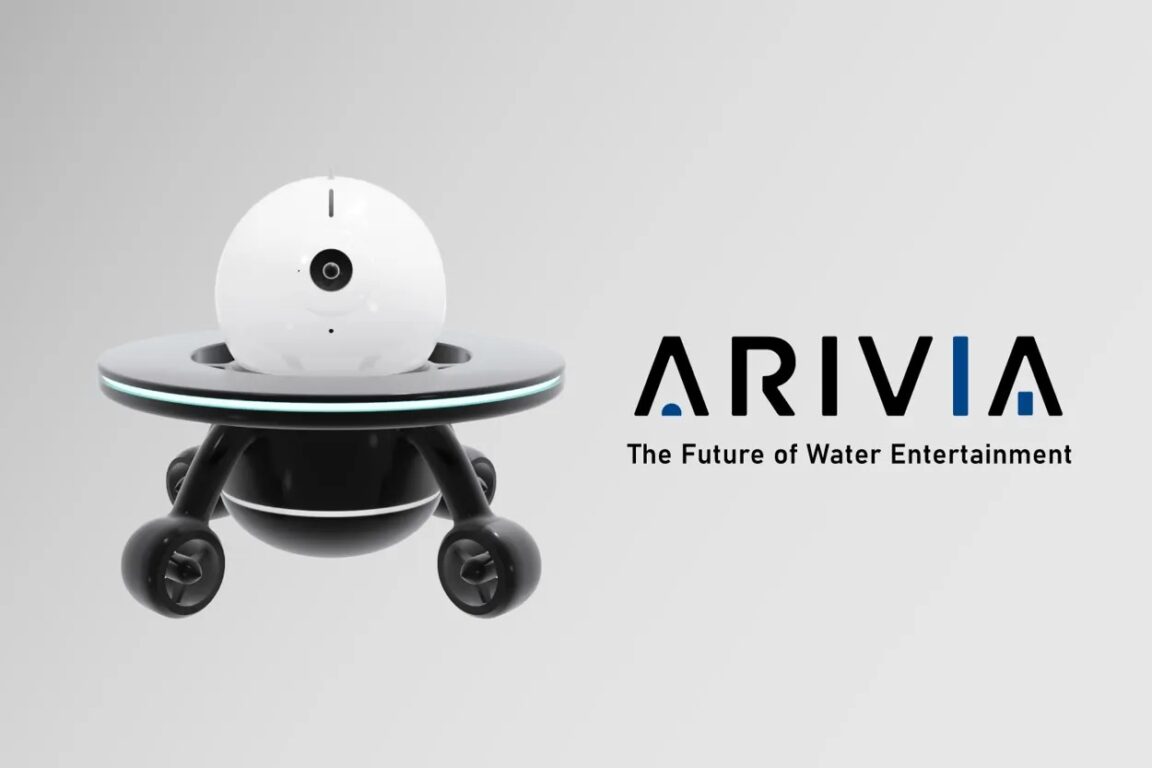 Il drone Arivia ridefinisce il concetto di spettacolo acquatico, offrendo una soluzione mobile e digitale.