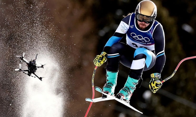 A Milano Cortina i droni FPV entrano nel feed internazionale, cambiando ritmo e prospettiva della copertura tv delle gare.