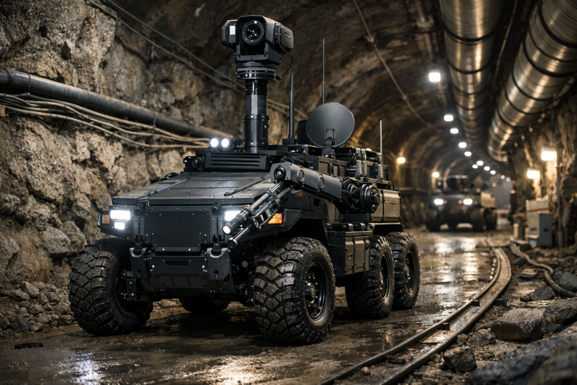 Extended-mission ground rovers configured for payload flexibility and operational autonomy. Dronemaster designs UGV solutions for any terrain or task. 