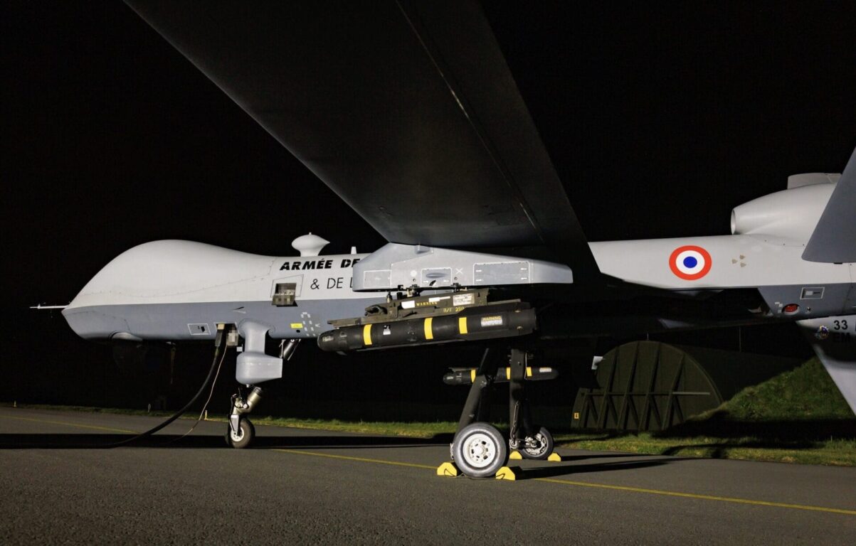 La Francia ha testato un MQ-9A Reaper armato con AGM-114R Hellfire II per l&rsquo;ingaggio di un bersaglio aereo di tipo UAS in ruolo C-UAS.