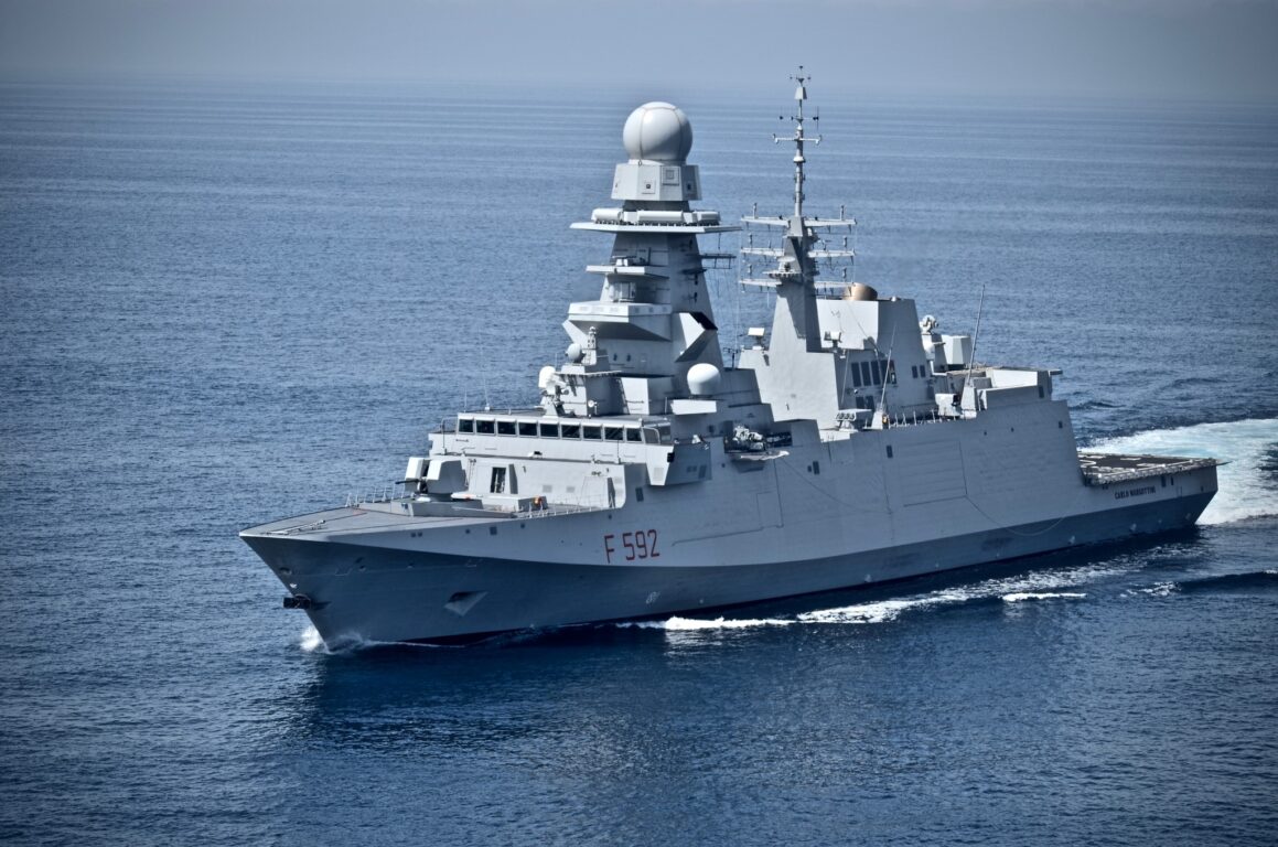 Fregata FREMM Carlo Margottini Marina Militare OPEX.