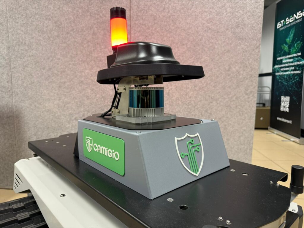 Dronemaster + Camigio, integrazione reale: protezione hardware tramite componenti in stampa 3D e catena operativa di security con gestione allarmi, escalation e tracciamento delle evidenze, pensata per siti industriali e infrastrutture critiche.