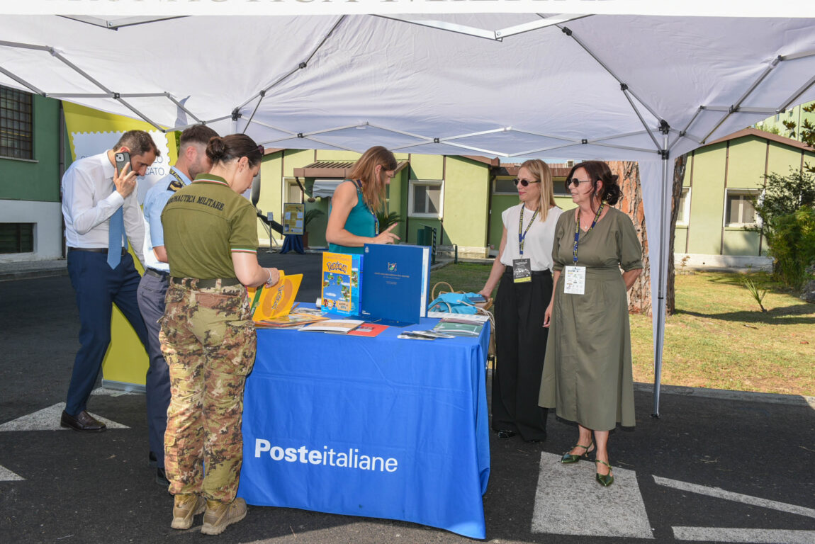 Cerimonia dell'Annullo Postale Speciale con Poste Italiane per il 20° anniversario della costituzione del CTR Fiumicino