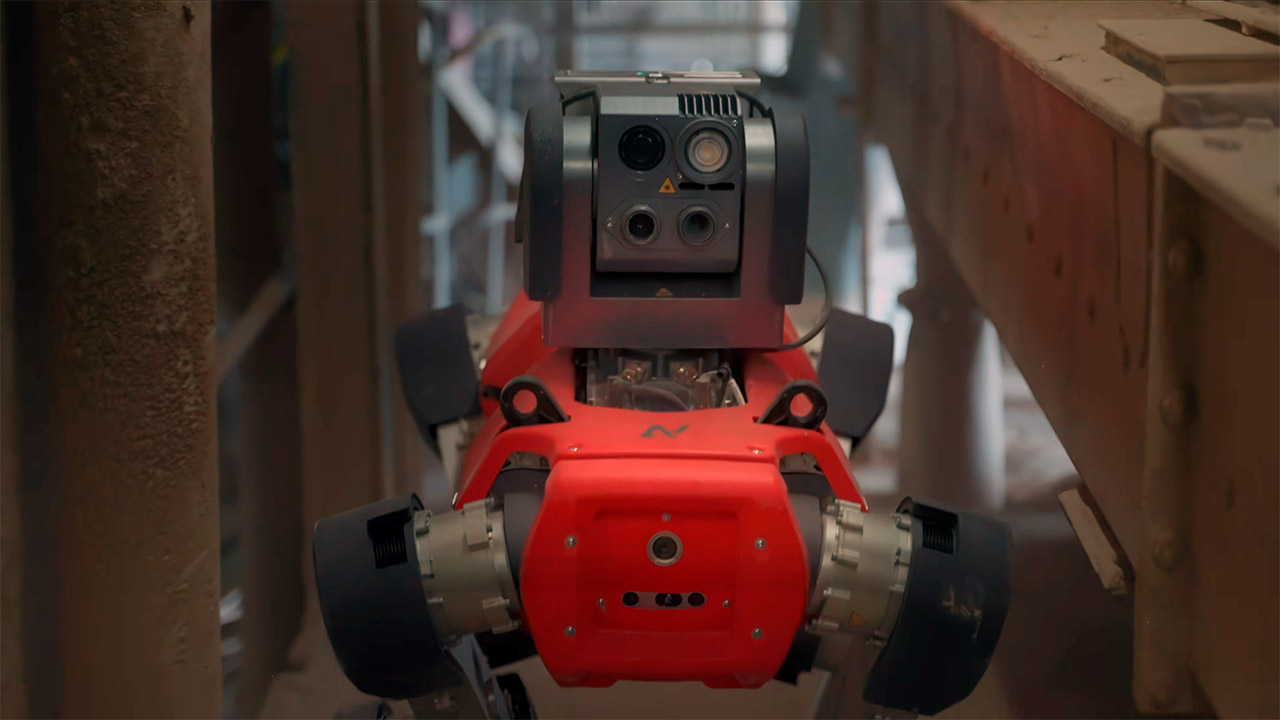 Vigier Ciment implementa le ispezioni autonome con la robotica avanzata di ANYbotics.
